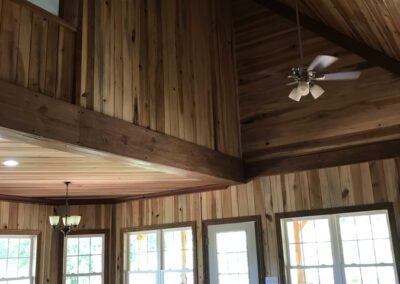 AA Farms & Sawmill | Canon, GA | interior shot of our work, great room